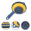 2Pcs Foldable Household Drain Basket Silicone Vegetable Strainer 10