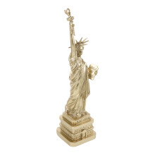 2Pcs Golden Resin Goddess Figurine Creative Desktop Ornament