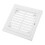 5Sets Durable ABS Bathroom Ceiling Fan Replacement Vent Cover White 1