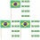 300Pcs Decorative Flag Toothpicks for Cake Dessert Drinks 4