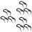 9 Pcs Bike Luggage Strap Elastic Motorcycle Folding Rope 5