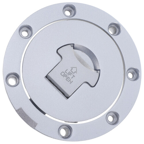 2Pcs Durable Silver Gas Tank for Motorcycle Use