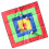 2Sets Assorted Color Throwing Plate Toy Cloth Board with Hook for Kids 2