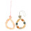 4Pcs Universal Mobile Phone Lanyard Beaded Bodhi Root Wrist Strap 3