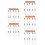 5Sets Transparent Nail Brushes with Solid Wood Handle for Nail Design 7
