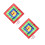 2Sets Assorted Color Throwing Plate Toy Cloth Board with Hook for Kids 7