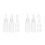 24Pcs Mini Plastic Glue Applicator Bottles with Caps for Crafting Use 6