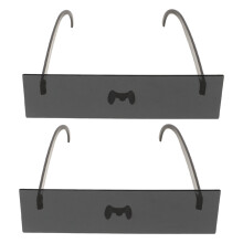 4Pcs Black Pc Funny Glasses Pixelated Shutter Shades Party Sunglasses