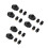 18Pcs Multi-Purpose Steam Cleaner Brush Set for Grout Kitchen Bathroom 10