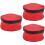 3Pcs Portable Camping Cooking Tools Bag Round Plate Organizer 8