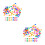 200Pcs Multicolor Tiny Fondant Cake Toppings for Pretend Cooking Game 7
