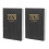 8Pcs Portable Weekly Monthly Planner Notebook Black PU Paper for Work 2
