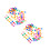200Pcs Multicolor Tiny Fondant Cake Toppings for Pretend Cooking Game 5