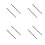 80Pcs Mist Sprayer Heads Black Plastic Compact Design for Makeup Use 5
