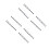 80Pcs Mist Sprayer Heads Black Plastic Compact Design for Makeup Use 9
