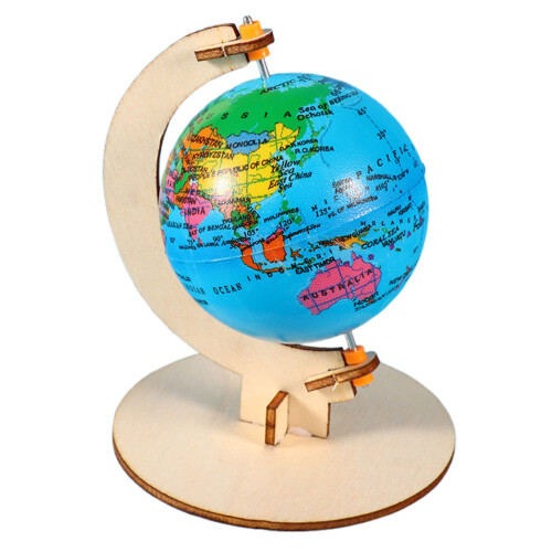 4St Doe-Het- Globe Met Draaibare Standaard Leerzaam