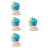 4St Doe-Het- Globe Met Draaibare Standaard Leerzaam 9