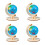 4St Doe-Het- Globe Met Draaibare Standaard Leerzaam 5