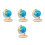 4St Doe-Het- Globe Met Draaibare Standaard Leerzaam 7
