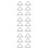 18Pcs Versatile White Ceramic and Iron Wire Crucible Triangle Rack 5