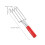 2Pcs Portable Silver Clam Digger Tool with 4 Prongs for Garden Use 3