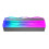 2Pcs Aluminum Heating Sink White Double-Layer Heat Dissipation for SSD 9