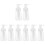 8Pcs Empty Powder Spray Bottles with Foldable Nozzle PP Pet Material 3