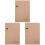 3Pcs Daily Use Academic Planner 2025 Beige Portable Notebook Organizer 4