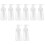 8Pcs Empty Powder Spray Bottles with Foldable Nozzle PP Pet Material 4