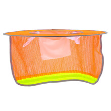 2Pcs Safety Sun Shade Full Brim Hardhat Neck Protection Cover