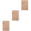 3Pcs Daily Use Academic Planner 2025 Beige Portable Notebook Organizer 7