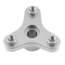 ÉLiminateur D'Embrayage à Pantoufle en MéTal pour PièCes de Mise à Niveau 1/10 Slash Stampede Bandit Rustler VXL XL5 2WD, Argent