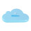 2Pcs ABS Baby Keepsake Tooth Box Sky-Blue Multi-Storage 2