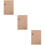 3Pcs Daily Use Academic Planner 2025 Beige Portable Notebook Organizer 11
