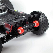 Double Wheel Wheelie Bar for 1/5 ARRMA KRATON 8S OUTCAST 8S Truck RC Car Update Parts Accessories,Black