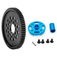 71T 54500 Engrenagem Reta e Montagem de Engrenagem Conjunto de Engrenagens de Alta Velocidade para TT-02 TT02 1/10 RC Car Upgrade Parts