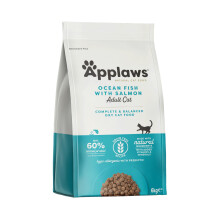 Applaws Complete dry food for cats, ocean fish with salmon, for adult cats - 6 kg resealable bag