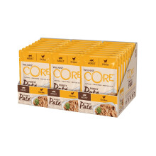 Wellness CORE Purely Pat? 24 x 85g, Chicken ? Wet Cat Food, Smooth Pate, Grain-Free, Natural, Hypoallergenic, Protein-Rich, High Meat Content
