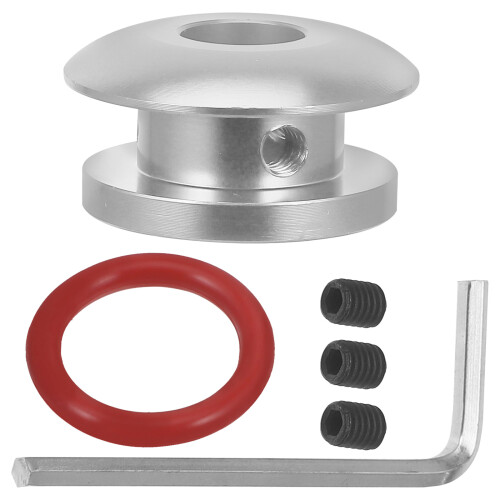 5Pièces Adaptateurs Et Limiteurs Levier Argent Aluminium Auto 2