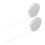 6Rolls White Smooth Polyester Ribbon for Multi-Use Wedding and Crafts 3