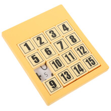 3Stk Kinder Zahlenrätsel Schiebespiel Lernspielzeuge