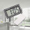 2Pcs Black Car Digital Clock with Calendar and Kickstand for Dashboard 5
