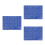 3Pièces Tapis De Découpe Pour Bricolage Double Face Bleu Résistant PP 8