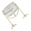 5pcs Glass Candle Holder Tea Light Stand Table Decor 1