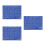 3Pièces Tapis De Découpe Pour Bricolage Double Face Bleu Résistant PP 4