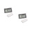 2Pcs Black Car Digital Clock with Calendar and Kickstand for Dashboard 8