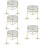 5pcs Glass Candle Holder Tea Light Stand Table Decor 10
