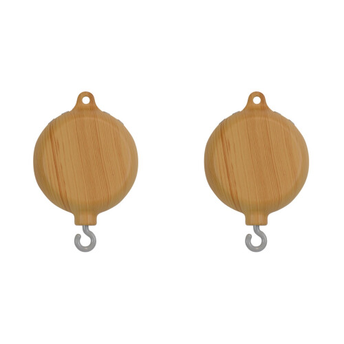 2Stk Babybett Aus Holz, , , Hellbraun, Langlebig 1