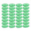4Pièces Sequins Ronds Verts Pour DIY Vêtements 2