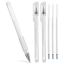 12Stk Tattoo Pen Weiß ABS Material Eyebrow Mapping Stift Für Haut